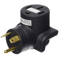 Voltec 1600582 Heavyduty 90 Molded 30M 50F Adapter