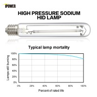 Ipower Glbulbh600 600W Watt Super Grow Light High Pressure Sodium Hps Bulb