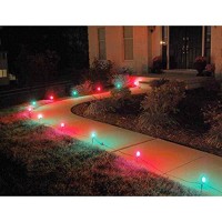 Lumabase Electric Pathway Lights With 10 Clear Bulbs