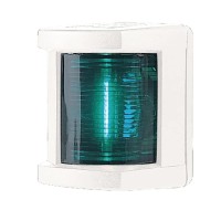 Starboard Navigation Lamp Incandescent 1nm White Housing 12VCompact and proven navigation lamps for yachts and powerboatsSaltwater resistant and nonmagnetic 3562 series lamps feature a snap lock housing allowing bulbs to be changed without toolsSpecificat