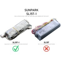 Sunpark Sl15T-1 Electronic Circline Ballast With Lamp Holders Attached