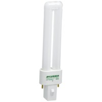 Sylvania 21274 Compact Fluorescent 2 Pin Single Tube 4000K, 7-Watt