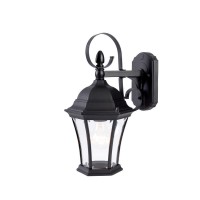 Acclaim 5423Bk New Orleans Collection 1-Light Wall Mount Outdoor Light Fixture, Matte Black