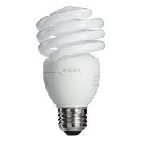 Philips Led 417097 Energy Saver Compact Fluorescent T2 Twister (A21 Replacement) Household Light Bulb: 2700-Kelvin, 23-Watt (100-Watt Equivalent), E26 Medium Screw Base, Soft White, 4-Pack