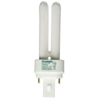 Sylvania 21123 Compact Fluorescent 2 Pin Double Tube 3500K 9Watt