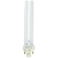 Philips Energy Saver Pl-C Compact Fluorescent Light Bulb, 860 Lumen, Soft White Light (2700K), 13 Watt, Gx23-2, 2-Pin Base, 1 Pack