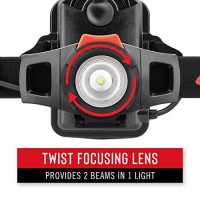 Coast Hl7 305 Lumen Focusing Led Headlamp With Twist Focus, Black