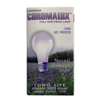 Chromalux 0902106 Frosted Light Bulb