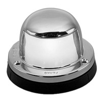 The Amazing Quality Chrome Plated Brass or Stainless Steel Top Black Plastic Base