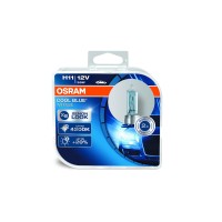 Cool light strong effectThe OSRAM COOL BLUE INTENSE casts a bright bluishwhite light evenly and powerfully onto the road and belongs to the top echelons of attractive xenon lamps with its lighting effect All customers who place value on a stylish look and