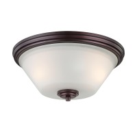 Pittman Ceiling Lamp Sienna Bronze 2X60