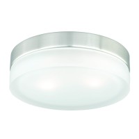 Vaxcel Cc56809Sn Loft Flush Mount, 9