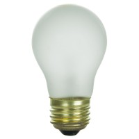 Sunlite 60A15/Fr/3/Cd1 Incandescent 60-Watt, 130 Volt, Medium Based, A15 Appliance Bulb, Frost