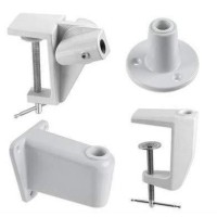 Pro Magnify - Magnifier Lamp Permanent Flat Mount - Work Light Mounting Bracket / Clamp For Desk Magnifying Light