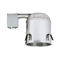 Nicor Lighting 6 Inch Housing For Remodel Applications, Airtight (17003Ar)