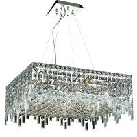 Elegant lighting 2033d24c maxim 12light crystal pendant finished in chrome with clear crystals elegant lighting 2033d24c features base finish chrome with clear crystal choose from royal cut elegant cut Swarovski Spectra or Swarovski elements crystal types