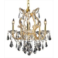 Bring the beauty and passion of the Palace of Versailles into your home with this ageless classic The Maria Theresa has been the gold standard for elegance and grace in the chandelier world The Maria Theresa has delicate glass arms draped with plentiful a