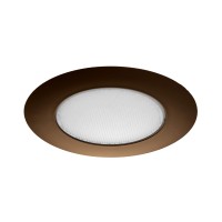 Nicor Lighting 6 Inch Oil-Rubbed Bronze Recessed Shower Trim With Albalite Lens (17505Ob)