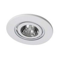 Nicor Lighting 3 Inch White Recessed Gimbal Trim For Mr16 Bulb (13007Wh)