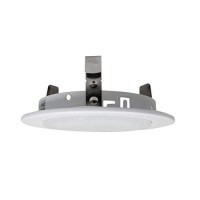 Nicor Lighting 19509Wh Recessed Shower Trim With Albalite Glass Lens, 4 Inches, White