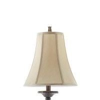 Deco 79 Polystone Solid Buffet Lamp, 11 X 11 X 34, Bronze