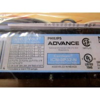 Philips Advance Icn3P32N Electronic Ballast T8 Lamps 120277V Lighting 1Pack Black