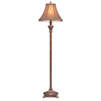 Ok Lighting Ok-4171F Resemble Wood Floor Lamp, 15