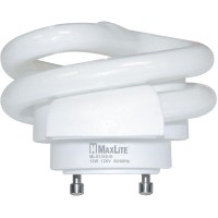 Maxlite Mls13Gusww6 70441 Twist Style Twist And Lock Base Compact Fluorescent Light Bulb