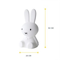 Dick Bruna - Led Lamp With Dimmer - Miffy Xl (20