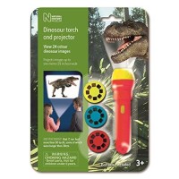 Dinosaur Flashlight And Projector Stem, Clear