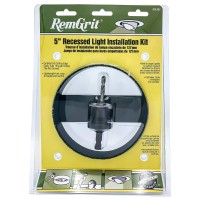 Disston E0101681 538 Clamshelled Remgrit Carbide Grit Recessed Light Installation Kits 127Mm