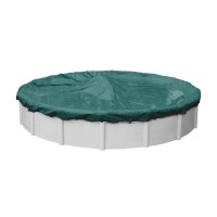 Robelle 3924-4 Supreme Plus Winter Pool Cover For Round Above Ground Swimming Pools, 24-Ft Round Pool