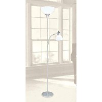 Hampton Bay 715 In Silver Floor Lamp