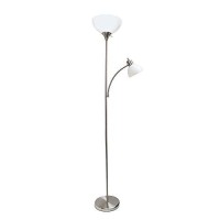 Hampton Bay 715 In Silver Floor Lamp