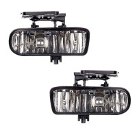 Gmc Sierra/Yukon/Yukon Xl Pair Fog Light 99-02/00-06/00-06 New