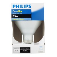 Philips Duramax Indoor Dimmable Br40 Flood Light Bulb: 2740-Kelvin, 65-Watt, Medium Screw Base, Warm White