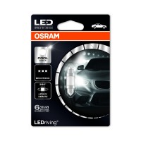 Osram Led Premium Retrofit Sv8.5-8 36Mm, C5W, Interior Lights, 6498Cw-01B, Cool White, 12V, Single Blister (1 Piece)