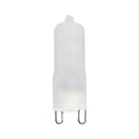 Bulbrite Q75G9F/120-10Pk 75W 120V Halogen Jc Type Line Voltage Frosted G9 Bulb, 10-Pack