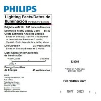 Philips Led Indoor R20 Flood Light Bulb: 2600-Kelvin, 45-Watt, Medium Screw Base, Soft White, 12-Pack