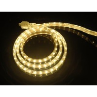 Cbconcept Ul Listed, 13 Feet, 1400 Lumen, 3000K Warm White, Dimmable, 110-120V Ac Flexible Flat Led Strip Rope Light, 240 Units 3528 Smd Leds, Indoor Outdoor Use, Accessories Included, Ready To Use