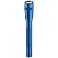 Maglite Sp2P11H Led 2 Cell Aa Pro Flashlight With Batteries And Holster Sleeve, Blue