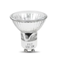 Feit Electric Bpxn20Mr16/Gu10/2/Rp Xenon 20-Watt Halogen Mr16 Bulbs (2 Count Package), 3000K Warm White