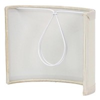 Upgradelights 5 Inch Tall Wall Sconce Clip On Shield Lamp Shade (Chandelier Half Shade)