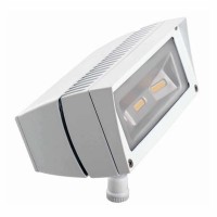 Rab Lighting Ffled18W 18-Watt 1624-Lumens 277-Volt Aluminum Rectangular Cool Led Floodlight, White