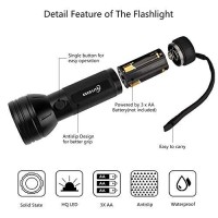 Escolite Uv Flashlight Black Light, 51 Led 395 Nm Ultraviolet Blacklight Detector For Dog Urine, Pet Stains And Bed Bug