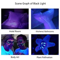 Escolite Uv Flashlight Black Light, 51 Led 395 Nm Ultraviolet Blacklight Detector For Dog Urine, Pet Stains And Bed Bug