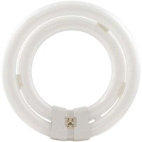 Satco S6508 3000K 40-Watt 4 Pin T9 2C Circline Lamp, Soft White