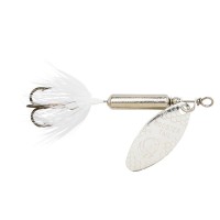 Yakima Bait Wordens Original Rooster Tail Spinner Lure, Chrome Whitetail, 38-Ounce