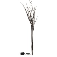 Primitives By Kathy 3-Stemmed Lighted Twig, 39-Inches Tall, Willow