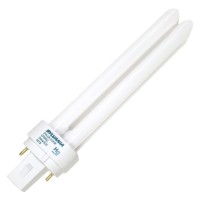 Sylvania 21116 Compact Fluorescent 2 Pin Double Tube 3000K, 26-Watt